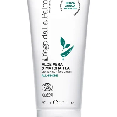 Aloe vera & matcha tea face cream all-in-one
